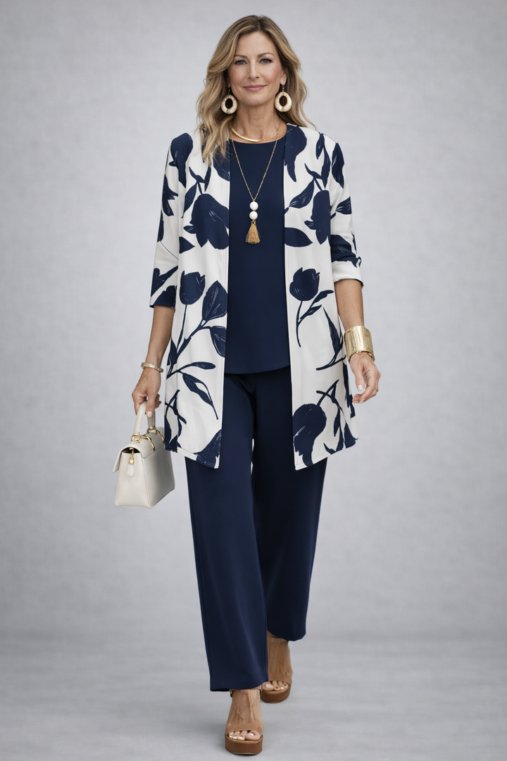 VICTORIA™ | Elegant Floral 3-Piece Set