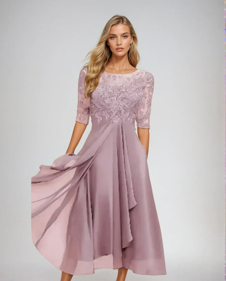 Margherita | Timeless Lace Maxi Dress for Special Occasions