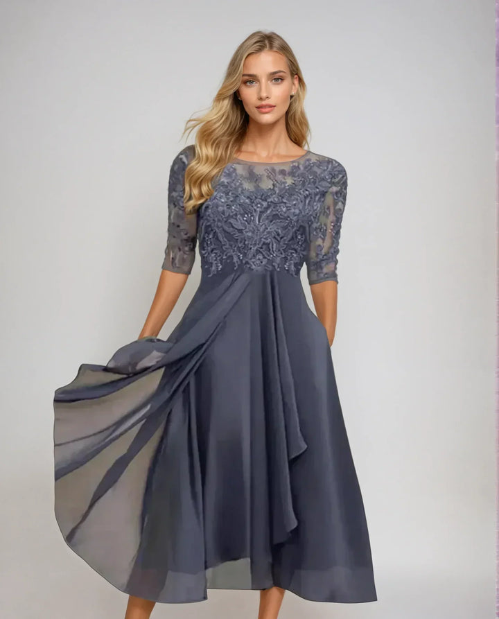 Margherita | Timeless Lace Maxi Dress for Special Occasions