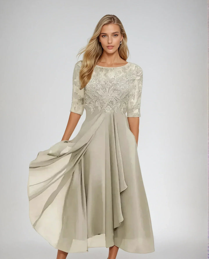 Margherita | Timeless Lace Maxi Dress for Special Occasions