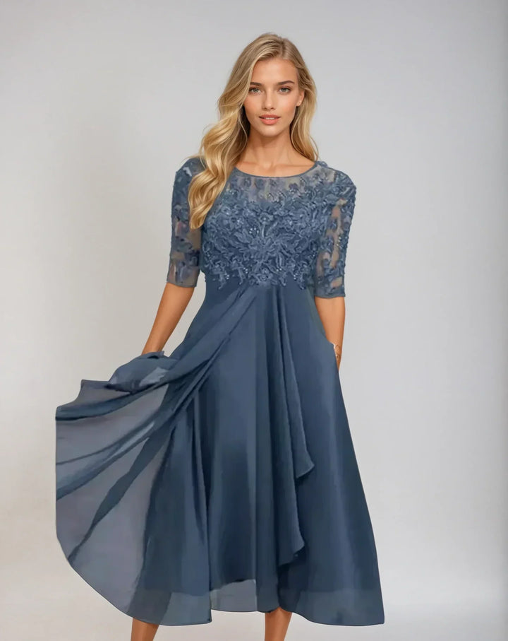 Margherita | Timeless Lace Maxi Dress for Special Occasions